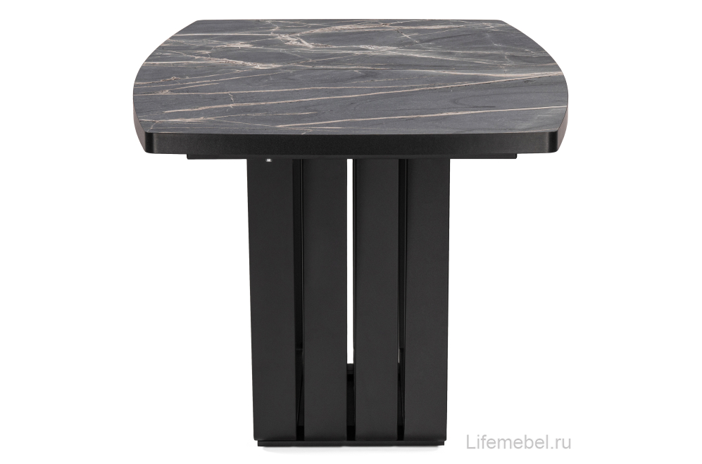 Стол на тумбе Эудес черный
