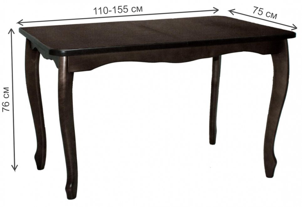 Обеденный стол Манул венге