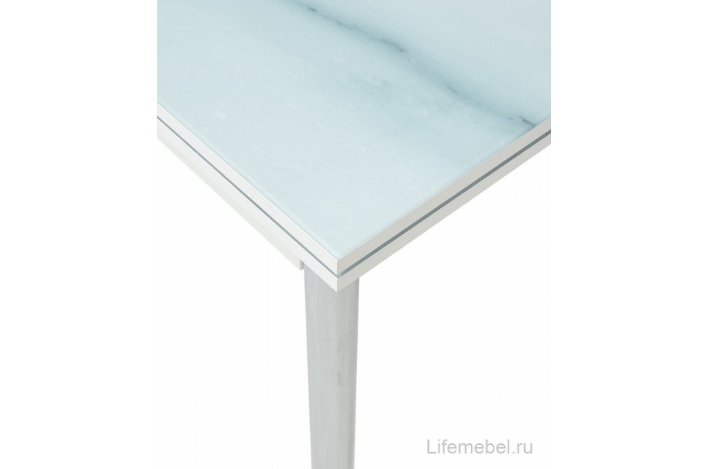Стол 4001 white marble
