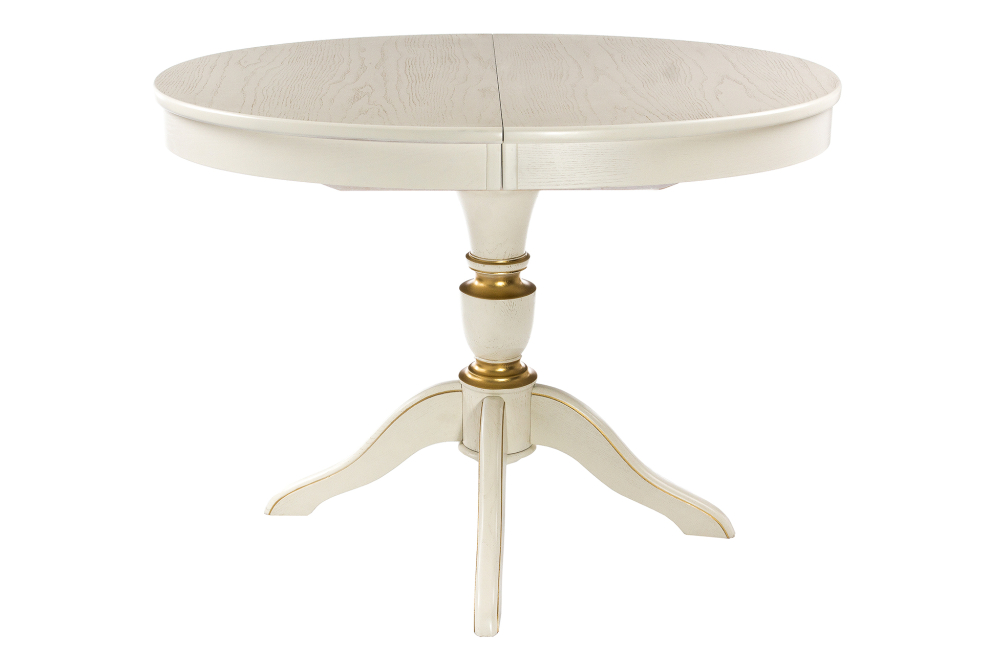 Стол Arno молочный патина