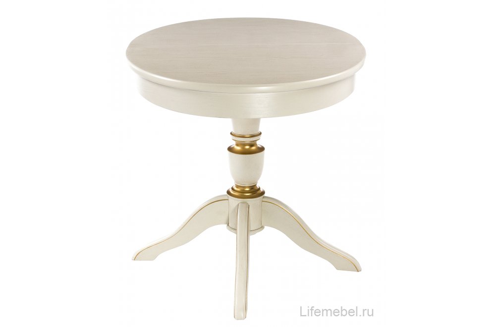 Стол Arno молочный патина