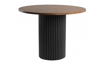 Стол Барел орех кантри / черный