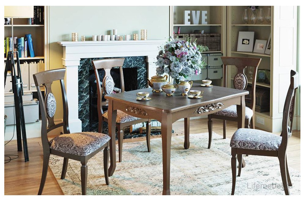 Стол Бристоль Т1 орех темный