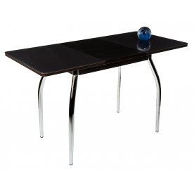 Стол Чинзано М венге / кофе / ножка 01 хром