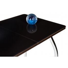 Стол Чинзано М венге / кофе / ножка 01 хром