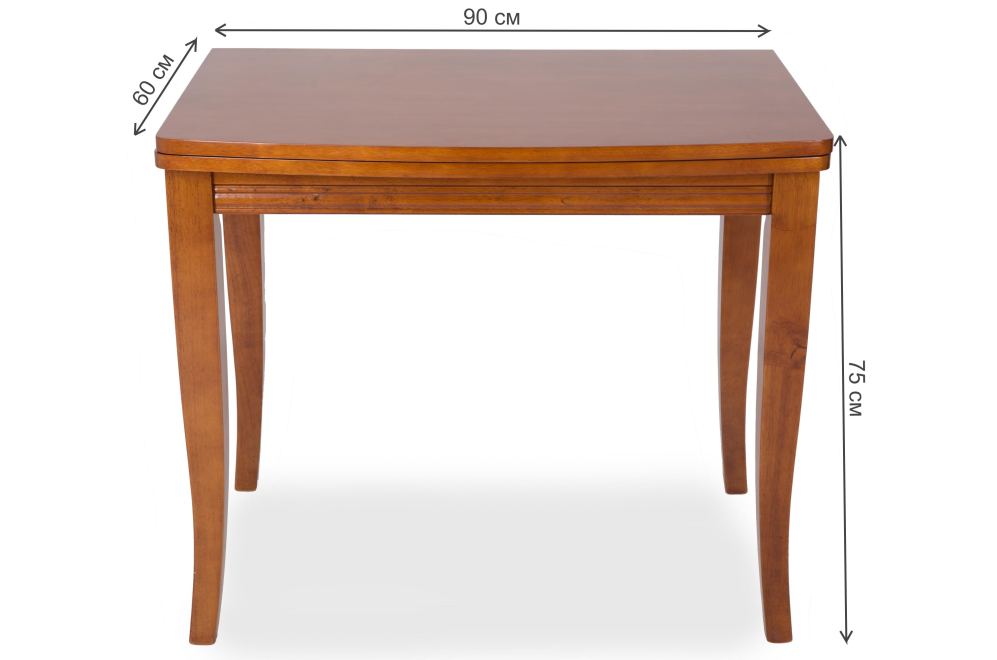 Стол деревянный T800 раскладной walnut