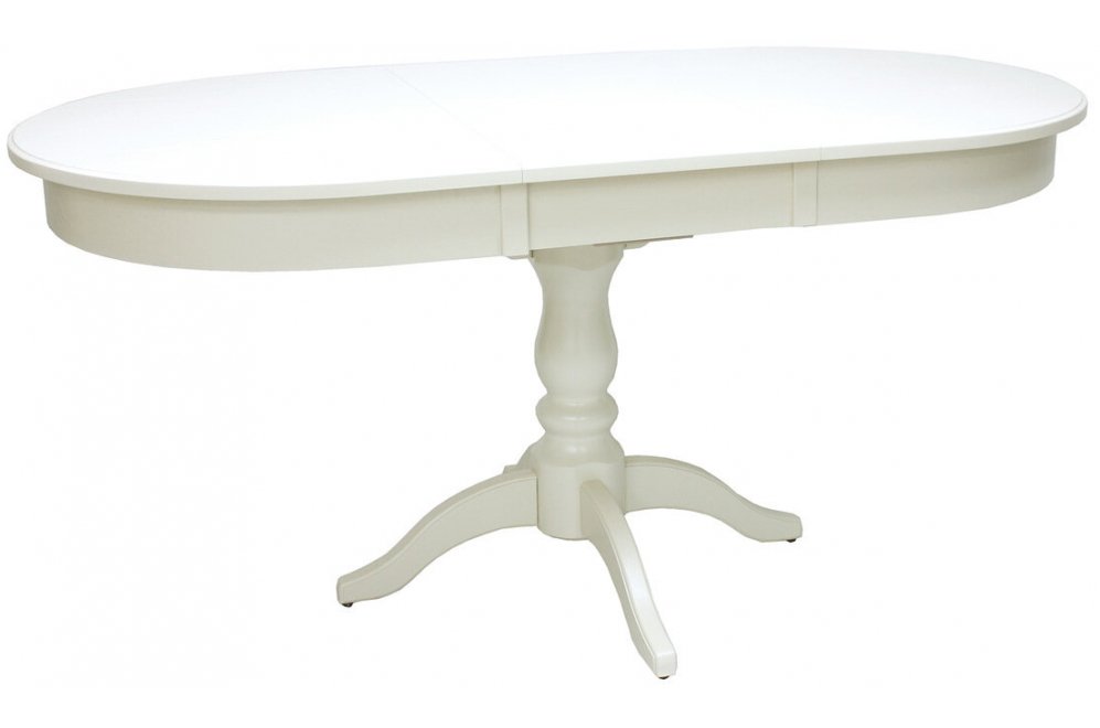 Стол деревянный раздвижной Вермонт 2Р слоновая кость 1013