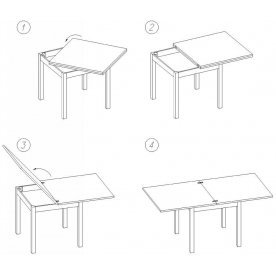 Деревянный стол Дрезден М-2 04