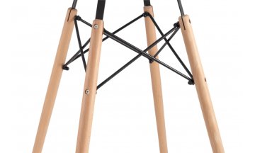 Стол деревянный обеденный Hames 80 см белый