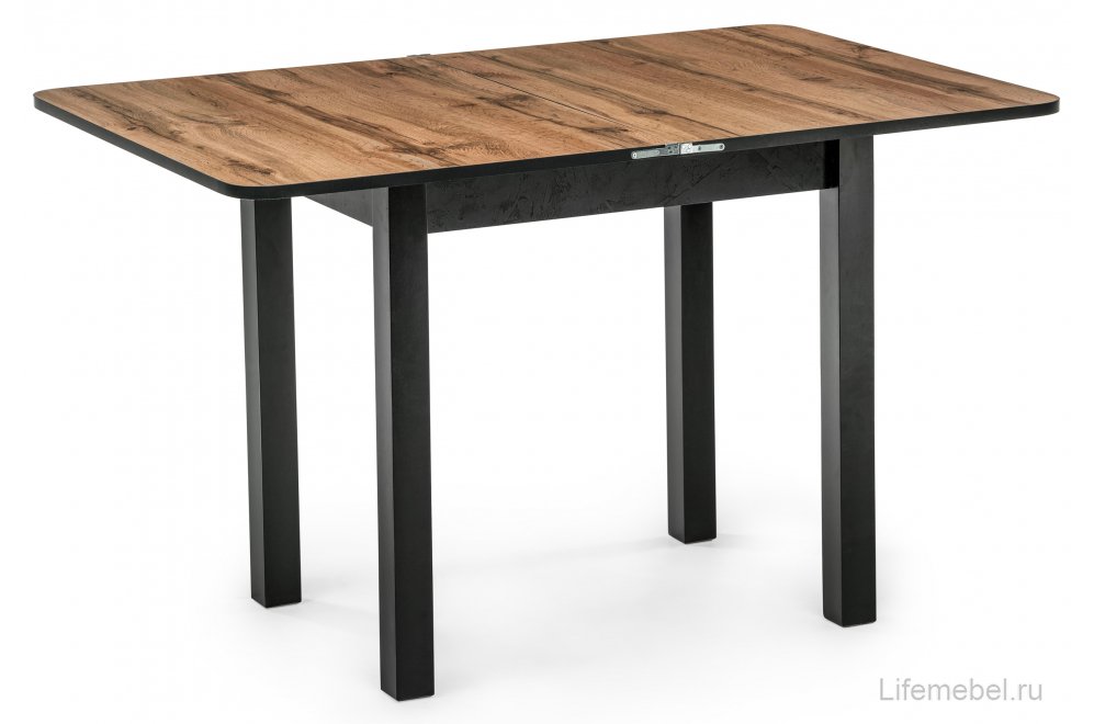 Стол Энлей 80 дуб вотан / черный