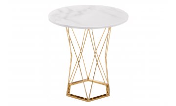 Деревянный стол Melan white / gold