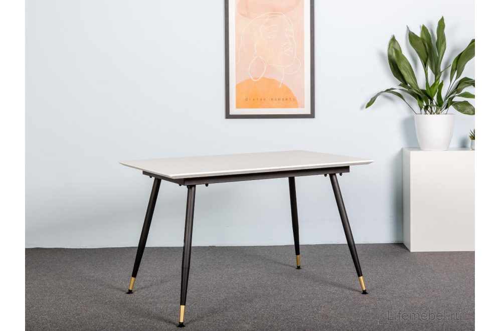 Деревянный стол Месси 120 белый