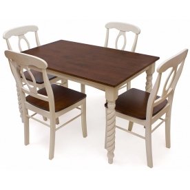 Деревянный стол Наполеон