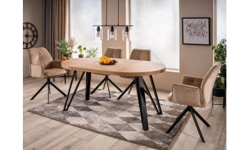 Деревянный стол Galaxy 100-168/100/76