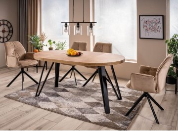 Деревянный стол Galaxy 100-168/100/76