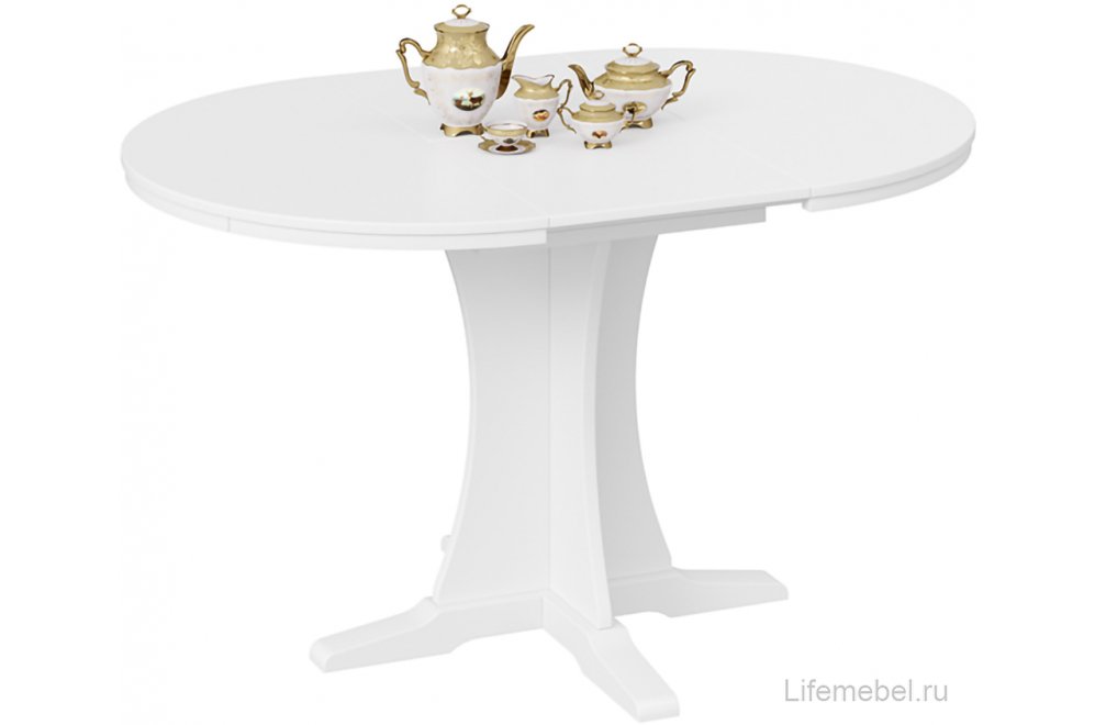 Деревянный стол Amadeo 1 белый матовый