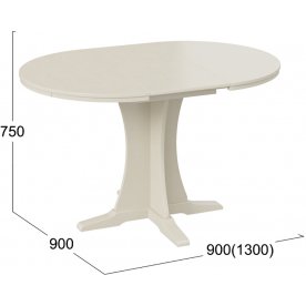 Деревянный стол Amadeo 1