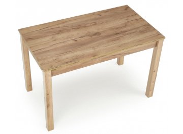 Обеденный стол Анджел 120/68/76 дуб крафт