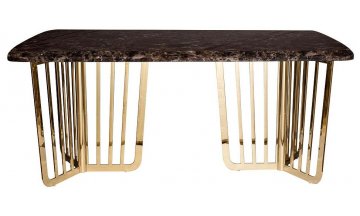 Стол Dark Emperador 180х90х762