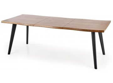 Обеденный стол Dickson 150-210/90/75 дуб / черный