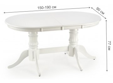 Деревянный стол Joseph 150-190/90/77