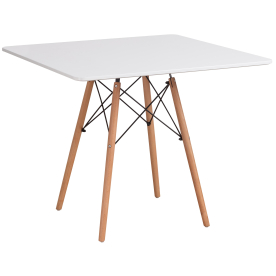 Деревянный стол Eames DSW SQT-12 90