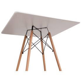 Деревянный стол Eames DSW SQT-12 90