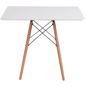 Деревянный стол Eames DSW SQT-12 90