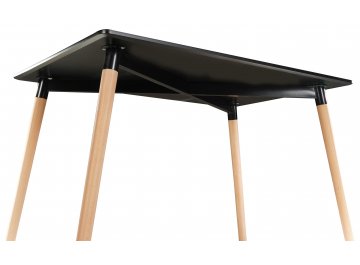 Обеденный стол Матала 120 черный