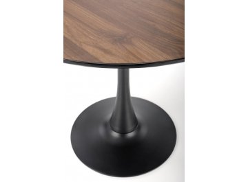 Обеденный стол Осло 90/83 орех / черный