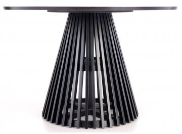 Обеденный стол Miyaki 120/77 дуб натуральный / черный