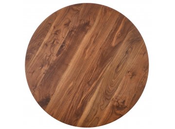 Обеденный стол Торрет 110/76/72 орех / золотой