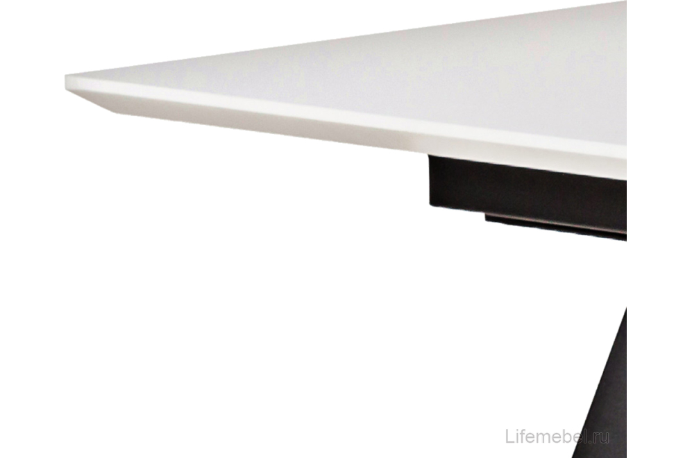 Стол Пеле 140-180 Белый раздвижной