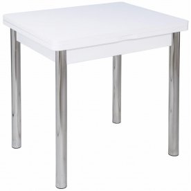 Деревянный стол Реал М-2 КМ хром 02