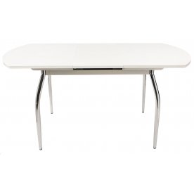 Стол Реал ПО-1 КМ белый / камень 04 / ножка 01