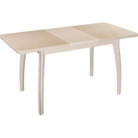 Стол Реал ПР КМ крем / камень 06 / ножка 07 крем