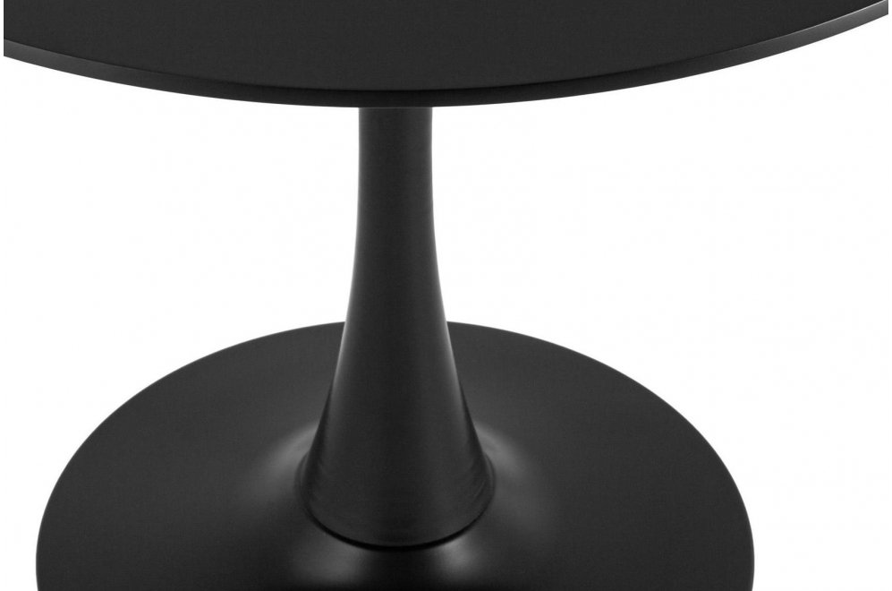 Деревянный стол Rose 90х90 черный