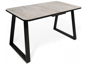 Складной стол Sheffilton SHT-T40 / 130-160 дуб аляска / черный