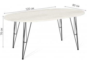 Деревянный стол SHT-TU10 / 120-80