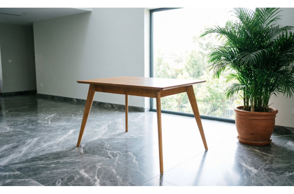 Деревянный стол Сканди 120 натуральное дерево