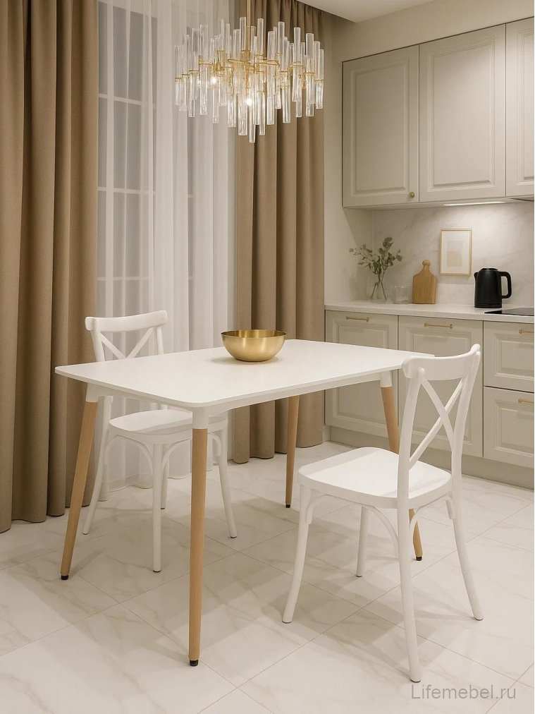 Стол Table 110 white / wood