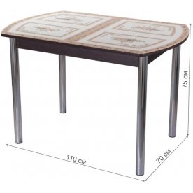 Стеклянный стол Танго ПО 02