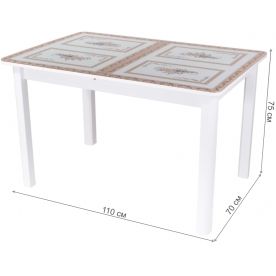 Стеклянный стол Танго ПР 04