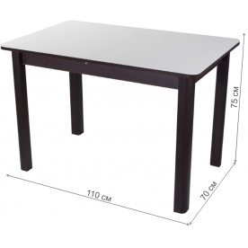 Стеклянный стол Танго ПР 04