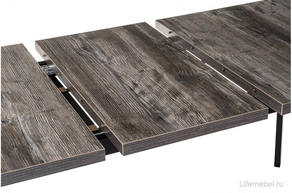 Стол Цефей сосна пасадена / графит