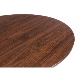 Стол Tulip Nut белый / орех