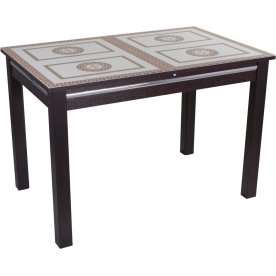 Стеклянный стол Вальс-1 08