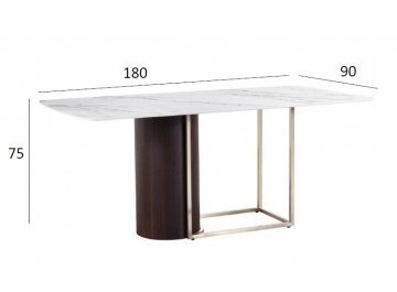 Керамический стол 76AR-21100 180х90х75