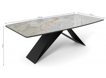 Керамический стол DikLine SKY220