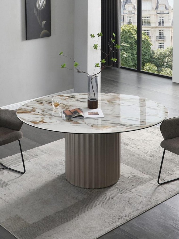 Керамический стол DT2343 белая керамика